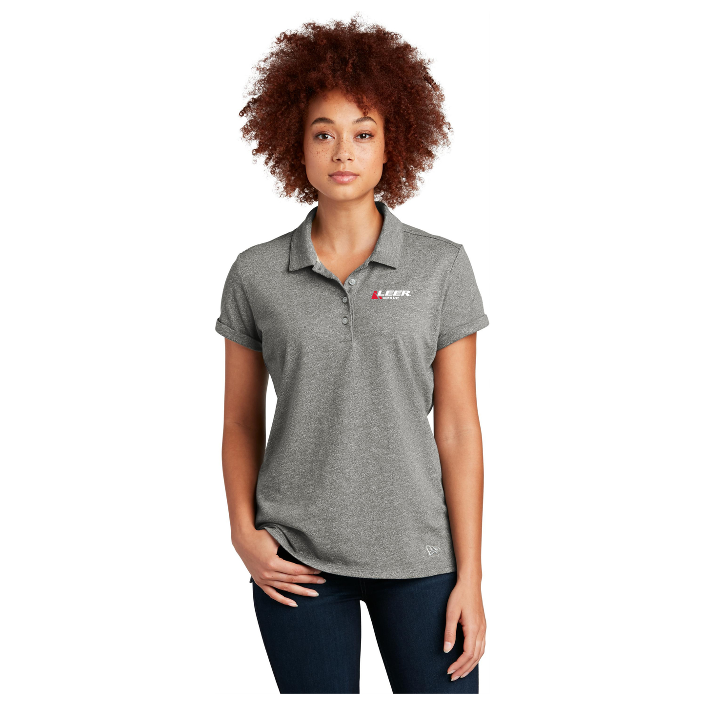 New Era ® Ladies Slub Twist Polo - LNEA301