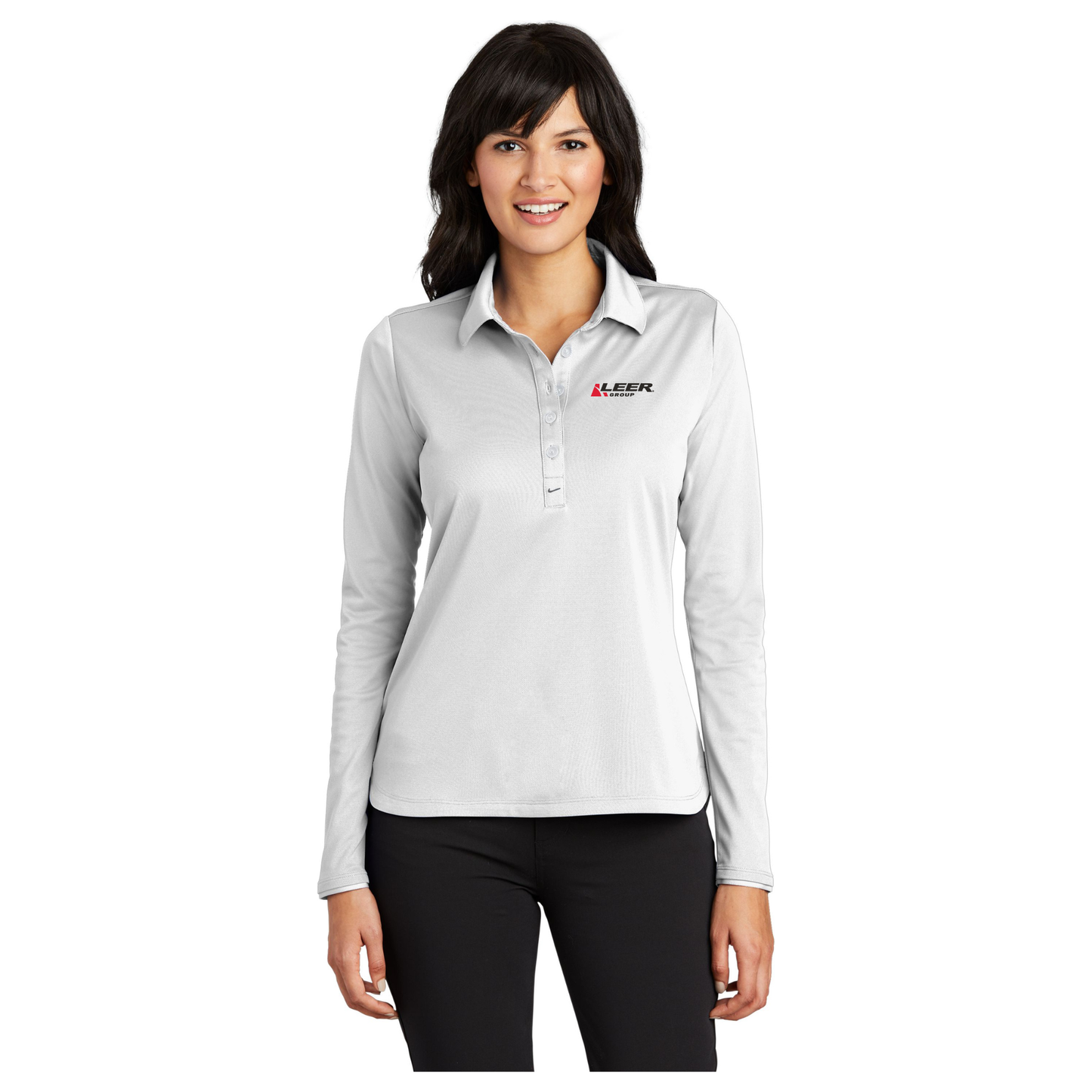 Nike Ladies Long Sleeve Dri-FIT Stretch Tech Polo - 545322