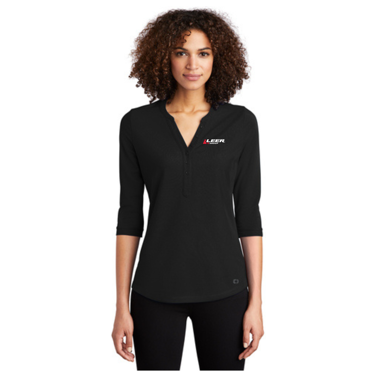 OGIO ® Ladies Jewel Henley - LOG104