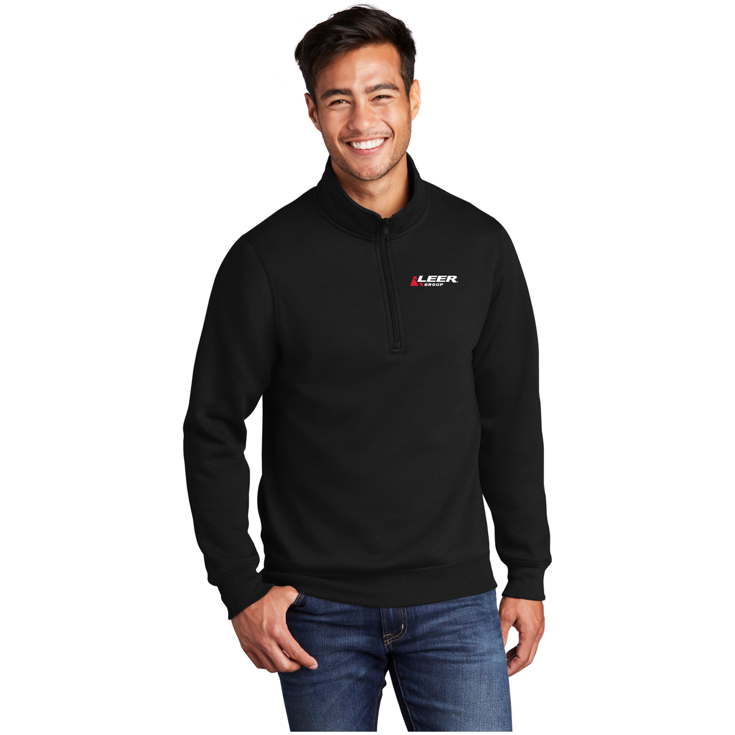 Port & Company ® Core Fleece 1/4-Zip Pullover Sweatshirt - PC78Q
