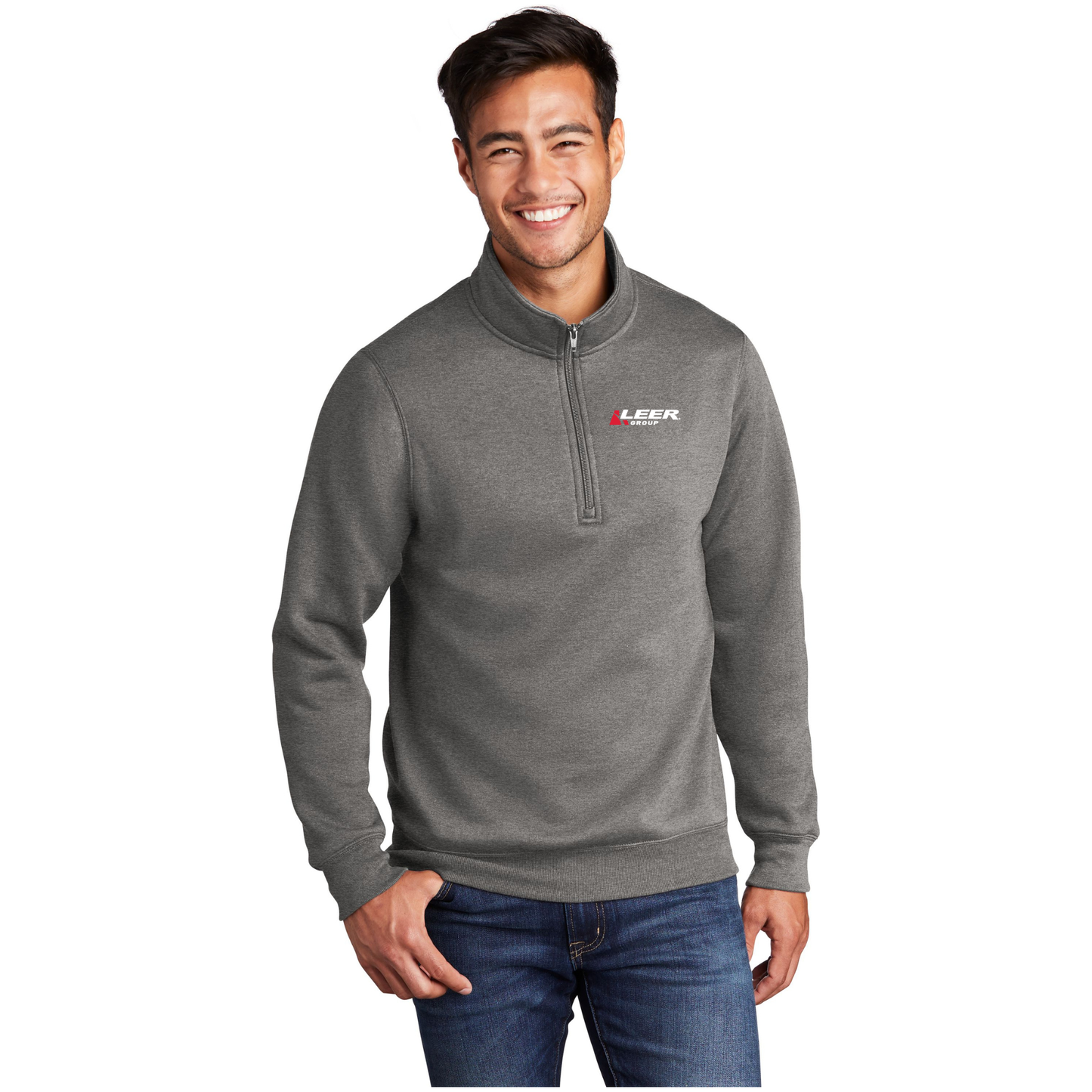 Port & Company ® Core Fleece 1/4-Zip Pullover Sweatshirt - PC78Q