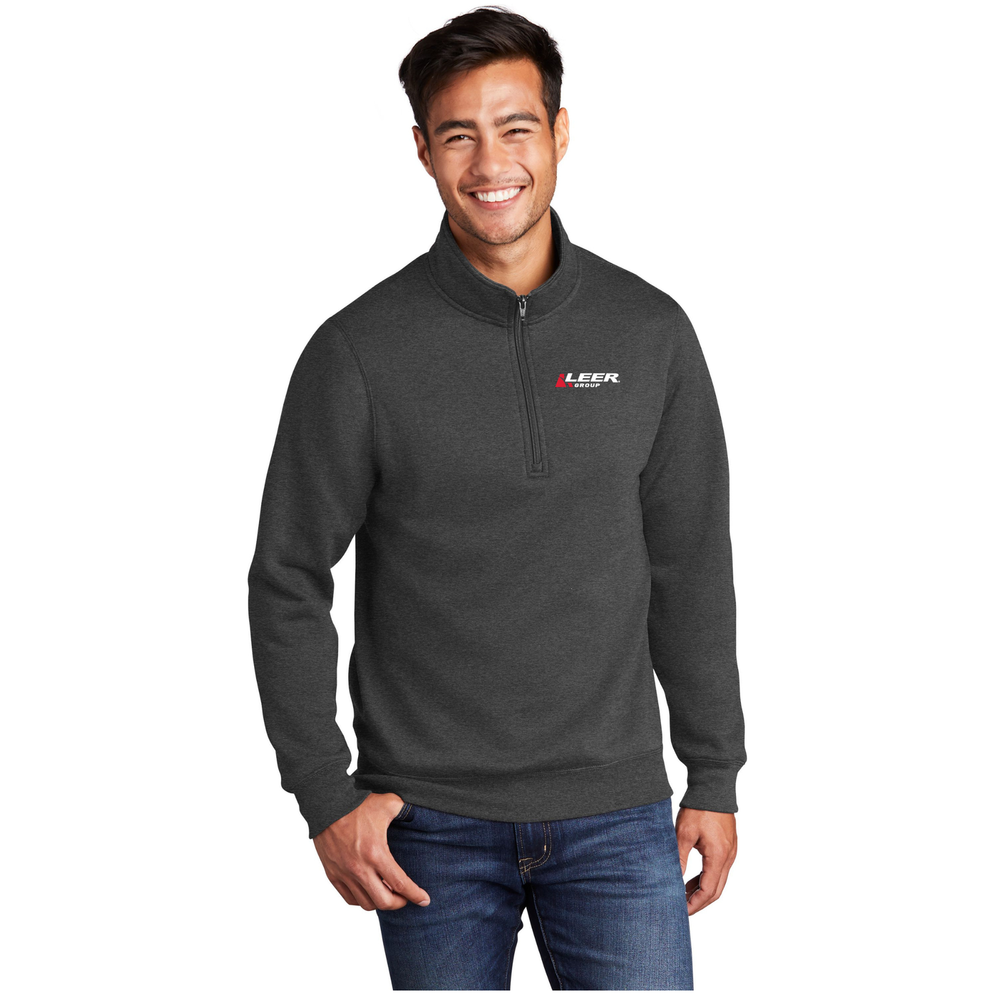 Port & Company ® Core Fleece 1/4-Zip Pullover Sweatshirt - PC78Q
