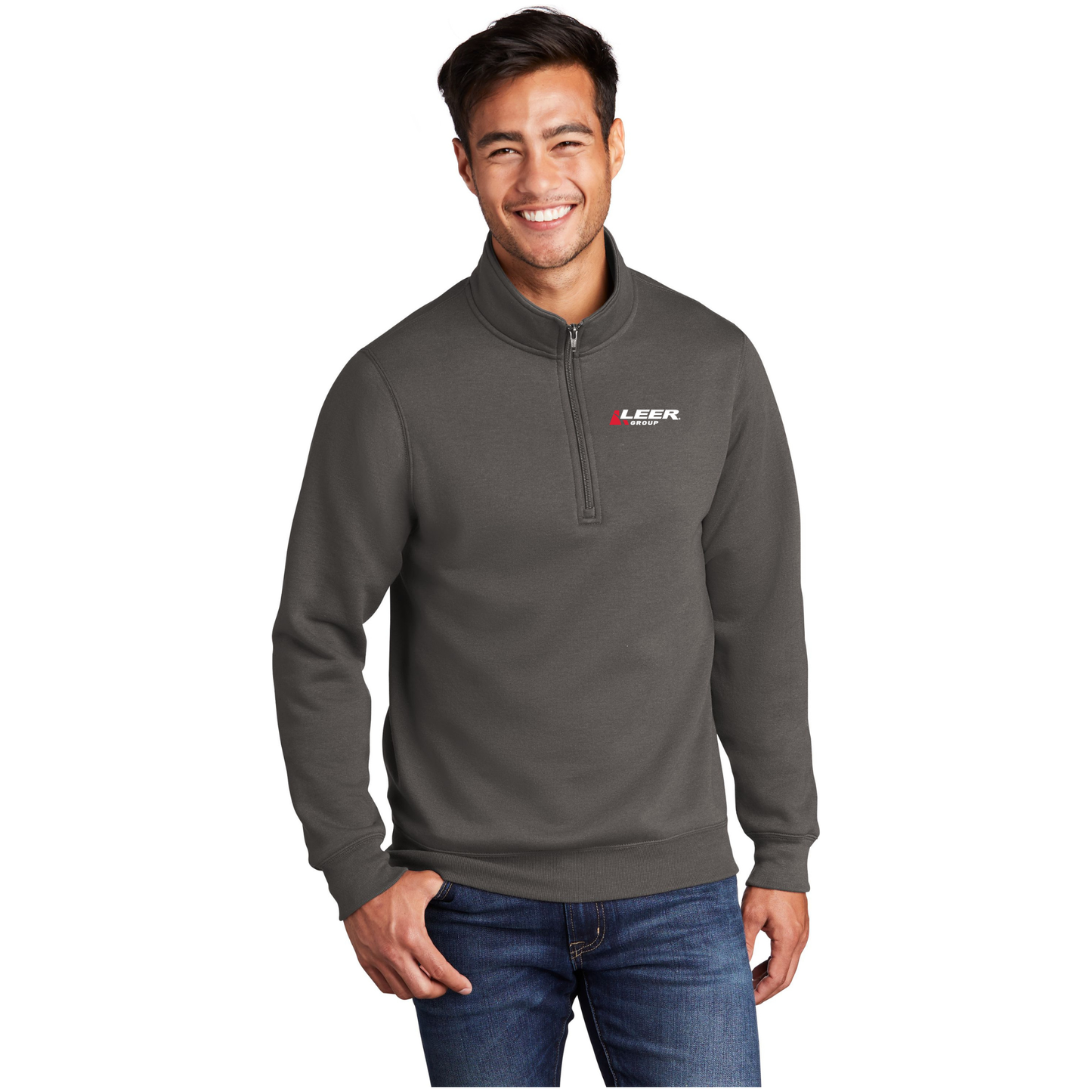 Port & Company ® Core Fleece 1/4-Zip Pullover Sweatshirt - PC78Q