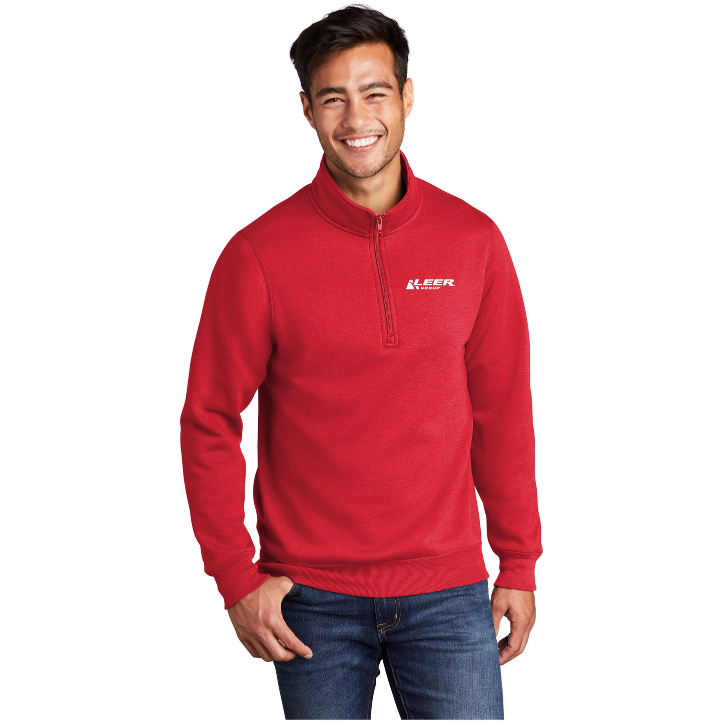 Port & Company ® Core Fleece 1/4-Zip Pullover Sweatshirt - PC78Q