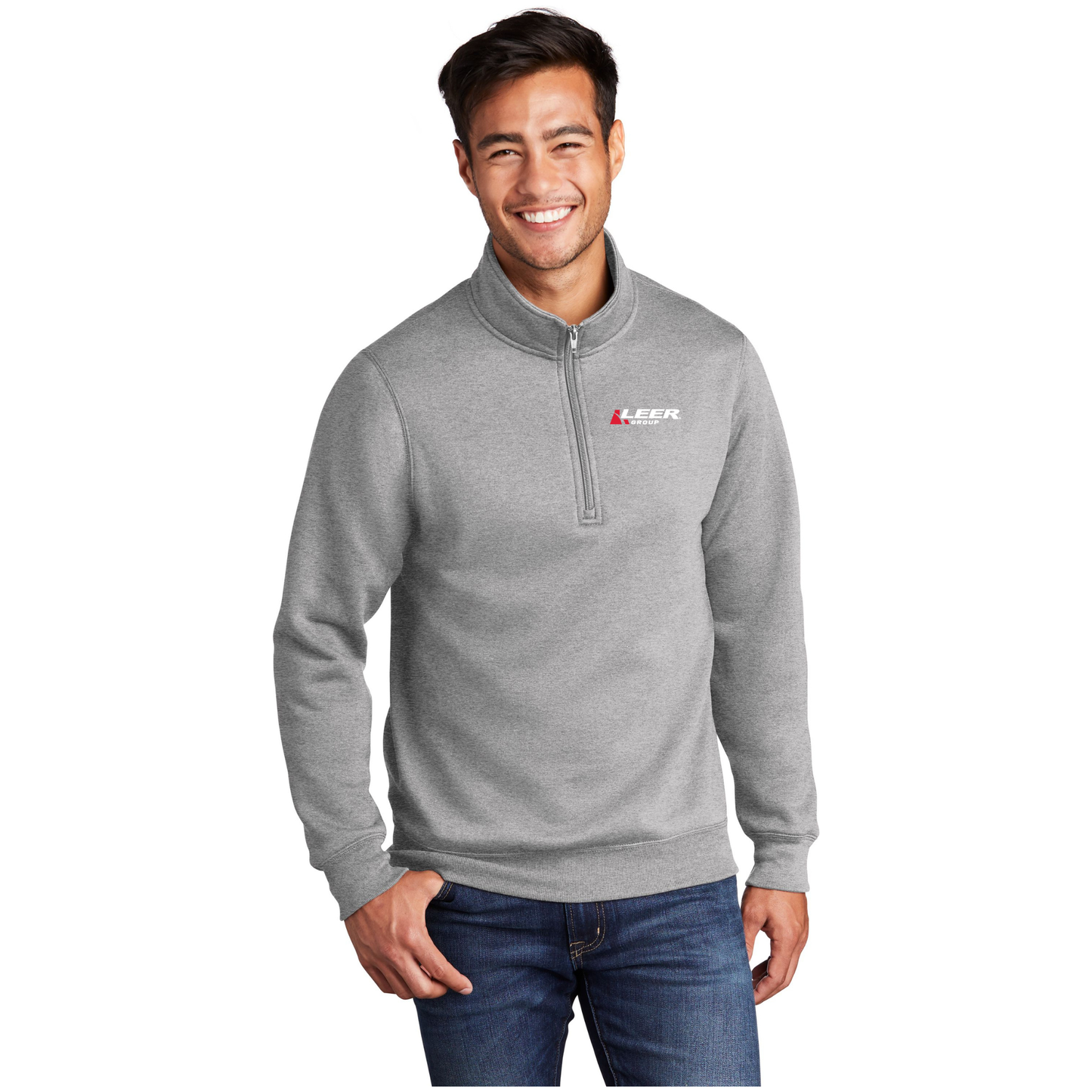 Port & Company ® Core Fleece 1/4-Zip Pullover Sweatshirt - PC78Q