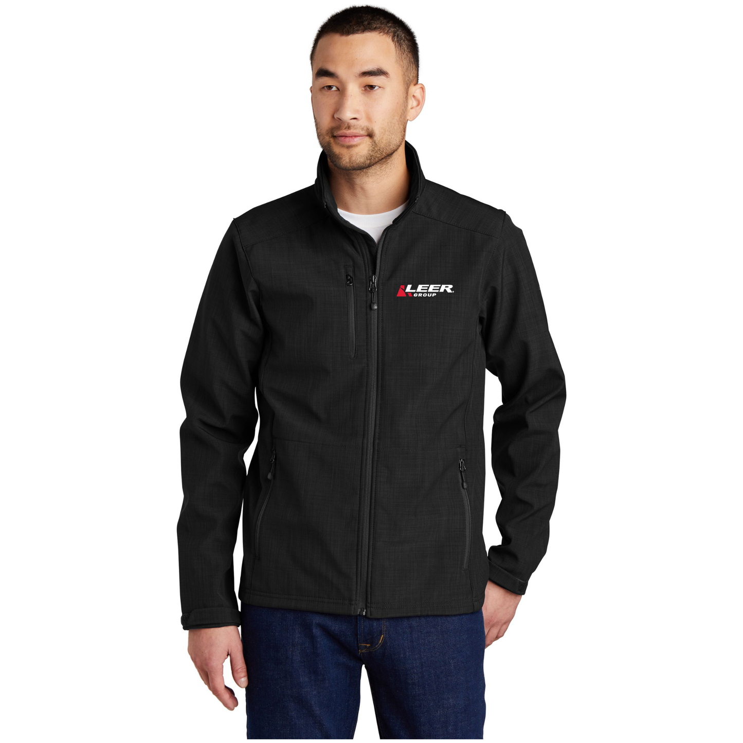 Eddie Bauer® Shaded Crosshatch Soft Shell Jacket - EB532