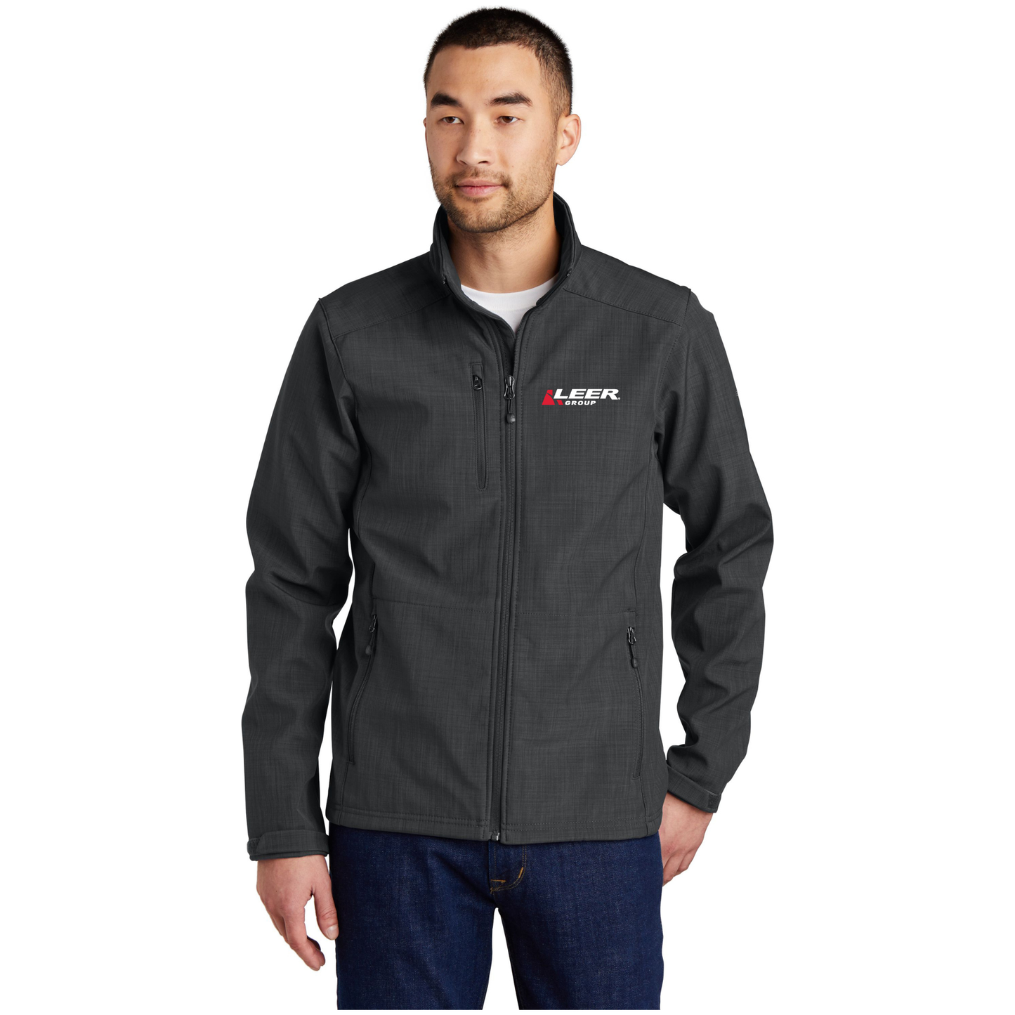 Eddie Bauer® Shaded Crosshatch Soft Shell Jacket - EB532