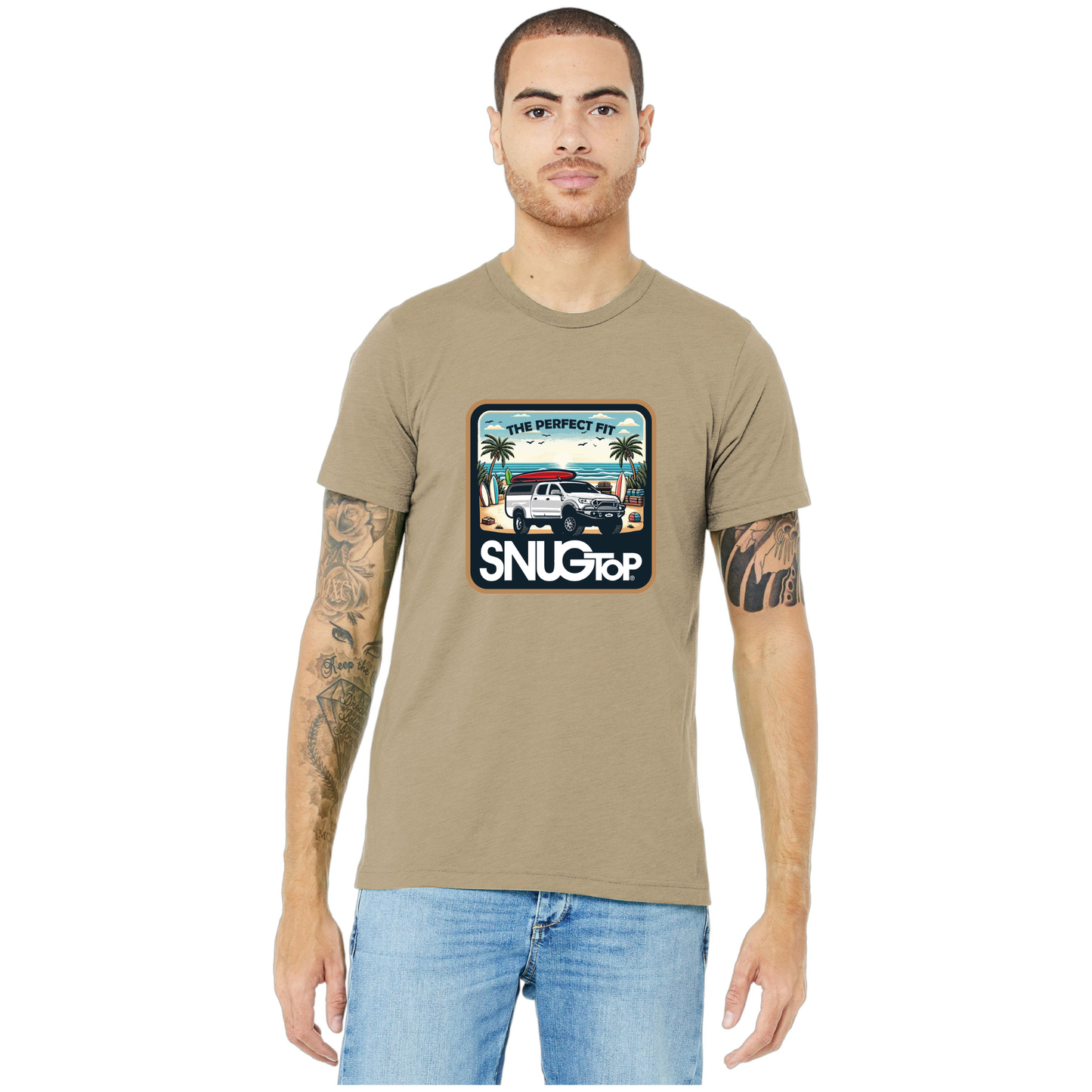 Snugtop Unisex Triblend Short Sleeve Tee - BC3413