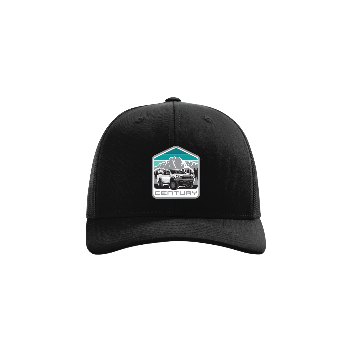Black Richardson Trucker Hat 112