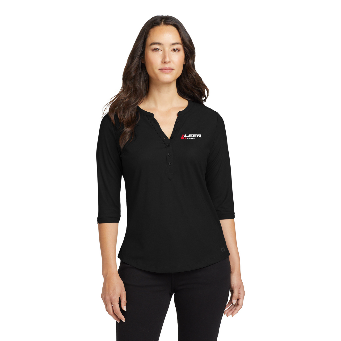OGIO® Women's Jewel Henley - LOG104-Leer Group