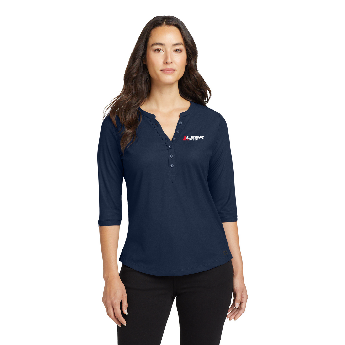 OGIO® Women's Jewel Henley - LOG104-Leer Group