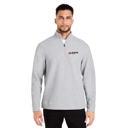 North End - Spirit Textured Quarter-Zip Pullover - NE725